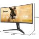 34" iiYama, G-Master Gold Phoenix 0.4ms UWQHD 240Hz incurvé