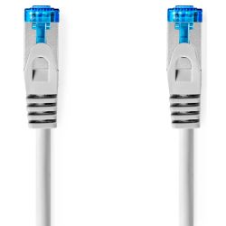 Câble réseau 10m ethernet RJ45 Cat 6a Gigabit S/FTP - NEDIS CCGL85330GY100