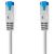 Câble réseau 10m ethernet RJ45 Cat 6a Gigabit S/FTP - NEDIS CCGL85330GY100