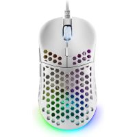 Souris Mars Gaming MM55 RGB, Blanche - MM55W