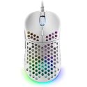 Souris Mars Gaming MM55 RGB, Blanche - MM55W