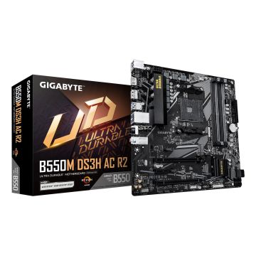 GIGABYTE B550M DS3H AC R2, mATX, DDR4