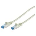 Cable réseau 5m ethernet RJ45 Cat6A S/FTP, Blanc - S-IMPULS 75715