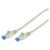 Cable réseau 5m ethernet RJ45 Cat6A S/FTP, Blanc - S-IMPULS 75715