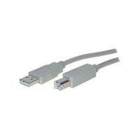 Câble USB 2.0 en 1.8m série A à série B, noir - MCL MC922ABE-2M/N