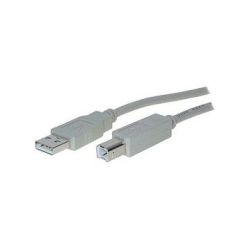 Câble USB 2.0 en 1.8m série A à série B, noir - S-IMPULS 77022