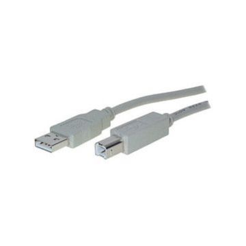 Câble USB 2.0 en 1.8m série A à série B, noir - S-IMPULS 77022