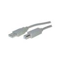Câble USB 2.0 en 1.8m série A à série B, noir - S-IMPULS 77022