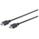 Câble HDMI haute vitesse, UHD, Eco, noir, 2 m - S-IMPULS 77472-E
