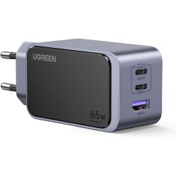 Chargeur USB-C 65W UGREEN PD 3 Ports