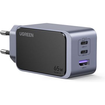 Chargeur USB-C 65W UGREEN PD 3 Ports