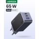 Chargeur USB-C 65W UGREEN PD 3 Ports