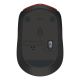Souris LOGITECH M171 Wireless Mouse - rouge / noire - 910-004641
