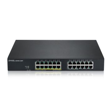 Switch 24 ports RJ45 Zyxel GS1915-EP - 24 ports dont 12x PoE