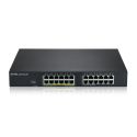 Switch 24 ports RJ45 Zyxel GS1915-EP - 24 ports dont 12x PoE