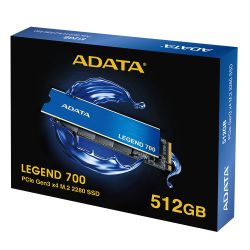 SSD 512Go NVMe - ADATA Legend 700 PCIe Gen3 x4 M.2 2280