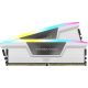 Kit 32Go DDR5 6000Mhz CORSAIR RGB, blanches