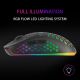 Souris sans fil Gamer Mars Gaming MMW3 RGB, noire - MMW3