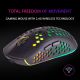 Souris sans fil Gamer Mars Gaming MMW3 RGB, noire - MMW3