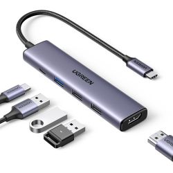 Hub USB-X 5 en 1, UGREEN, avec HDMI - CM478