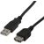 Rallonge USB 2.0 en 3m série A, débit 4.8Gb/s - MCL MC922AMF-3M/N
