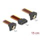 Y d'alimentation serial ATA - SATA M vers 2x SATA F - 60145