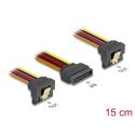 Y d'alimentation serial ATA - SATA M vers 2x SATA F - 60145