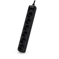 Multiprise 6 prises FR avec cordon de 1.8M - NITRAM B0620SCO-FR
