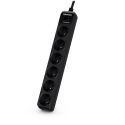 Multiprise 6 prises FR avec cordon de 1.8M - NITRAM B0620SCO-FR
