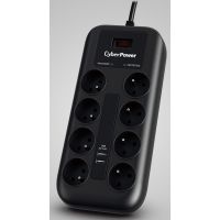 Multiprise 8 prises FR avec 2x USB - cordon de 1.8M - NITRAM P0820SUF0-FR