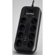 Multiprise 8 prises FR avec 2x USB - cordon de 1.8M - NITRAM P0820SUF0-FR