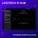 Souris Logitech G305 Gaming HERO, 12 000 PPP, sans sil, mauve