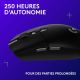 Souris Logitech G305 Gaming HERO, 12 000 PPP, sans sil, mauve