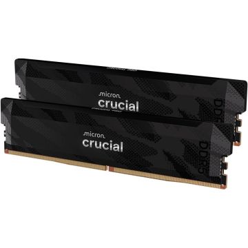 Kit 32Go (2x 16Go) CRUCIAL DDR5 6400Mhz XMP 3.0 - CP2K16G64C32U5B-