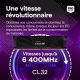 Kit 32Go (2x 16Go) CRUCIAL DDR5 6400Mhz XMP 3.0 - CP2K16G64C32U5B-