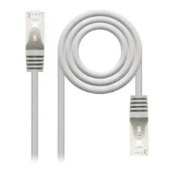 Câble réseau 20m ethernet RJ45 Cat 6A S/FTP Gigabit S/FTP - gris foncé - NANOCABLE 10.20.0820