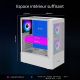 Gamdias Talos E3 Mesh RGB, blanc