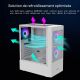 Gamdias Talos E3 Mesh RGB, blanc