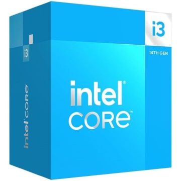 CPU Intel Core i3 14100, 3.5Ghz, 12Mo, 58/110W, 10nm, 4 coeurs - Tray