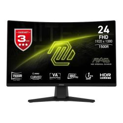 24" MSI MAG 242C 180Hz incurvé, 1ms, IPS, incurvé, HDMI-DP