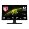24" MSI MAG 242C 180Hz incurvé, 1ms, IPS, incurvé, HDMI-DP