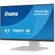 iiyama ProLite T2252MSC-W2AG 21.5" LCD Full HD 5 ms Blanc