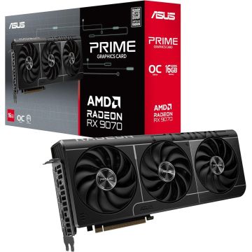 ASUS PRIME-RX9070-O16G - Radeon RX9070 16Go OC