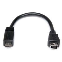 Câble micro USB vers mini USB, 15cm