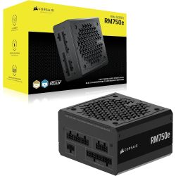 Alimentation CORSAIR RM750e, 750W, 80 PLUS Gold