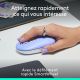 Logitech POP Mouse - souris sans fil avec Emojis Personnalisables