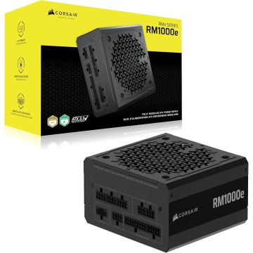 Alimentation CORSAIR RM1000E FULL MOD 80+GOLD - noire - CP-9020297-EU