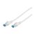 Cable réseau 1m ethernet RJ45 Cat6A S/FTP, blanc/gris - S-IMPULS 75711-W