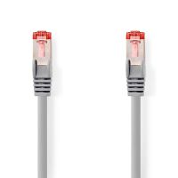 Câble réseau 30m ethernet RJ45 S/FTP Cat 6 LSZH, rond, blanc - CCGB85221GY300