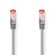 Câble réseau 30m ethernet RJ45 S/FTP Cat 6 LSZH, rond, blanc - CCGB85221GY300